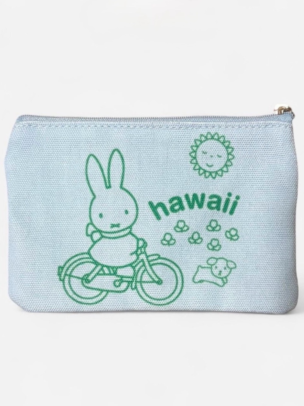 Miffy x Kira Hawaii Baby Blue Mini Pouch